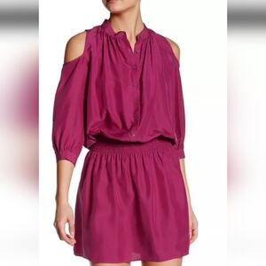 Silk black Nicole Miller Atelier dress